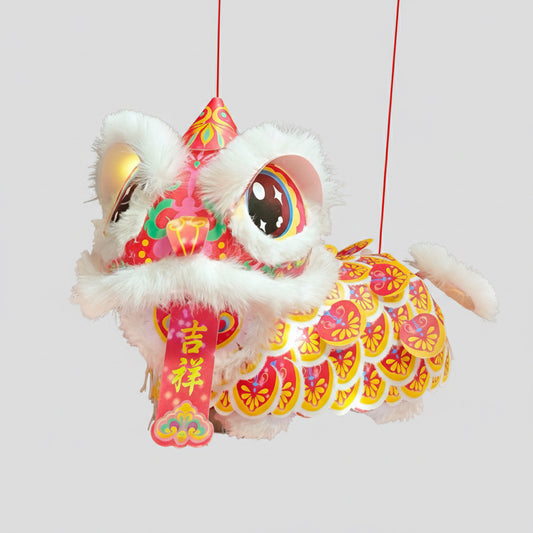 Neo Lion - Traditional Lion Dance Handheld Lantern（spend Rm500 free）