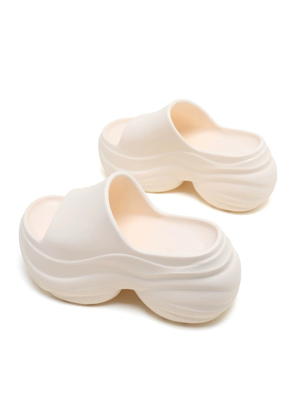云端漫步8cm 厚底增高拖鞋英文  Cloud Walker 8.0 Platform Slippers