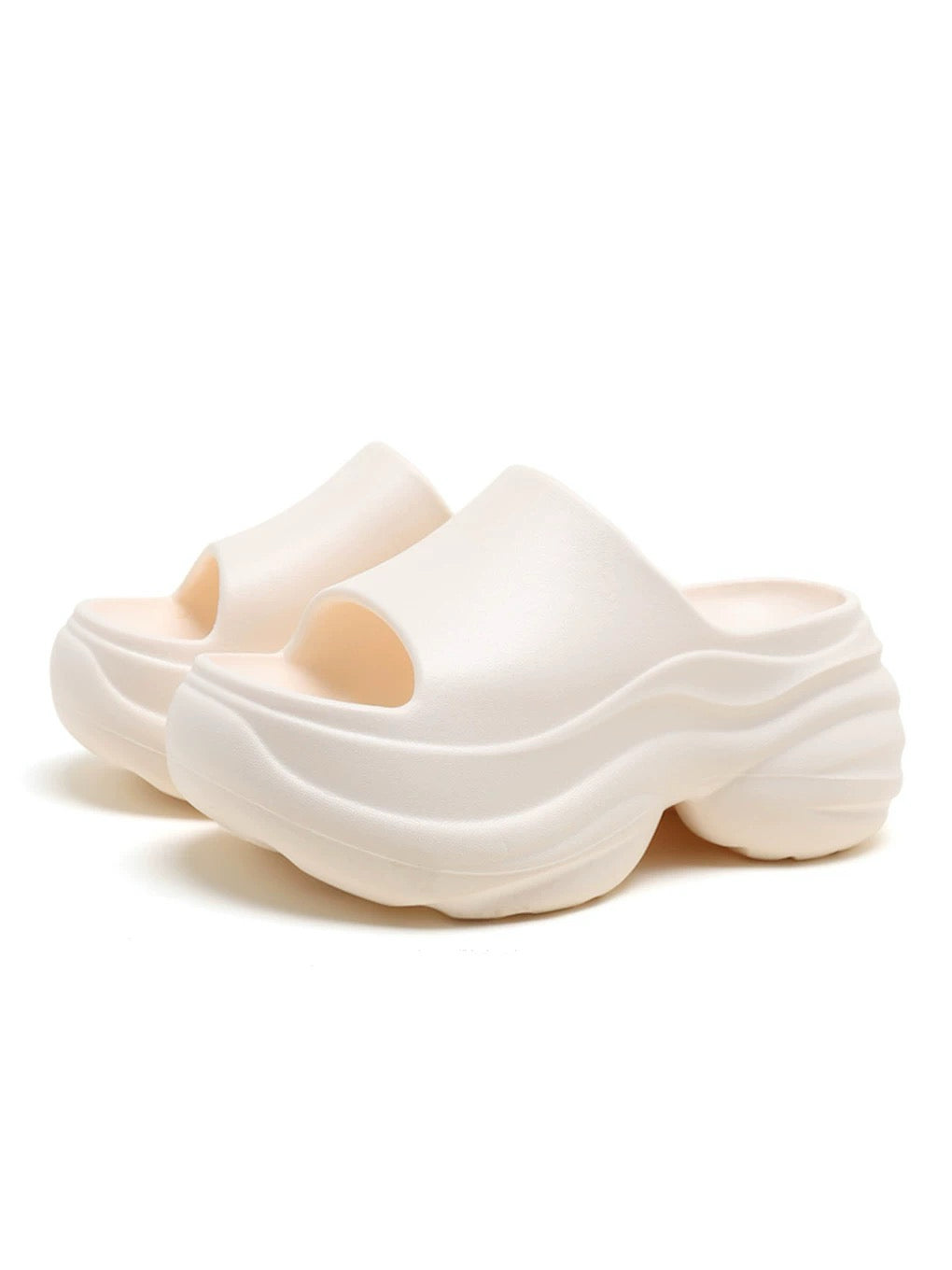 云端漫步8cm 厚底增高拖鞋英文  Cloud Walker 8.0 Platform Slippers