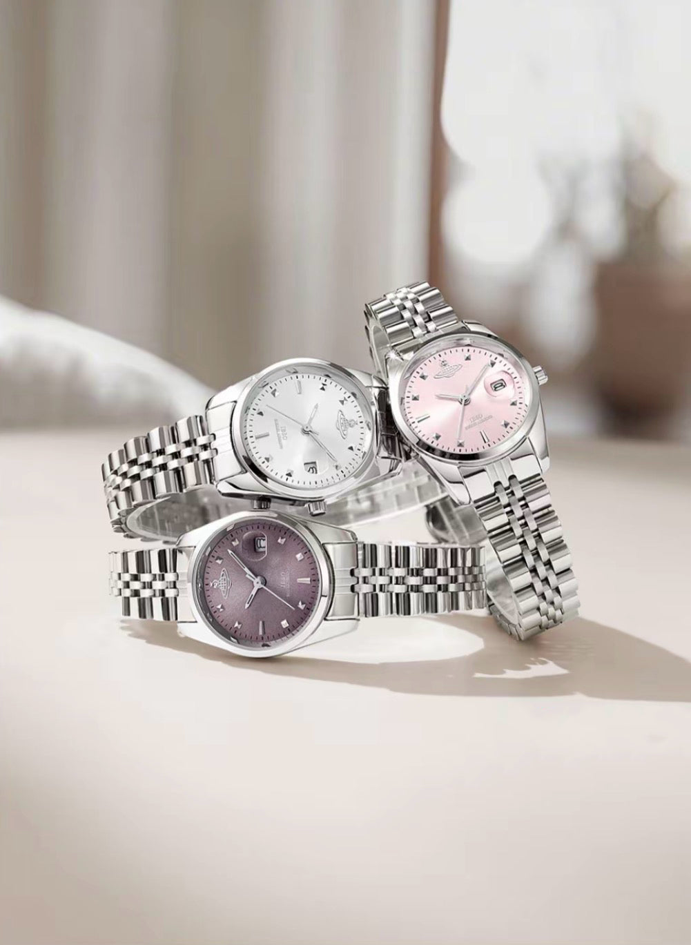灵犀 轻奢小众气质防水女腕表 Echo Minimalist Luxury Waterproof Watch for Women