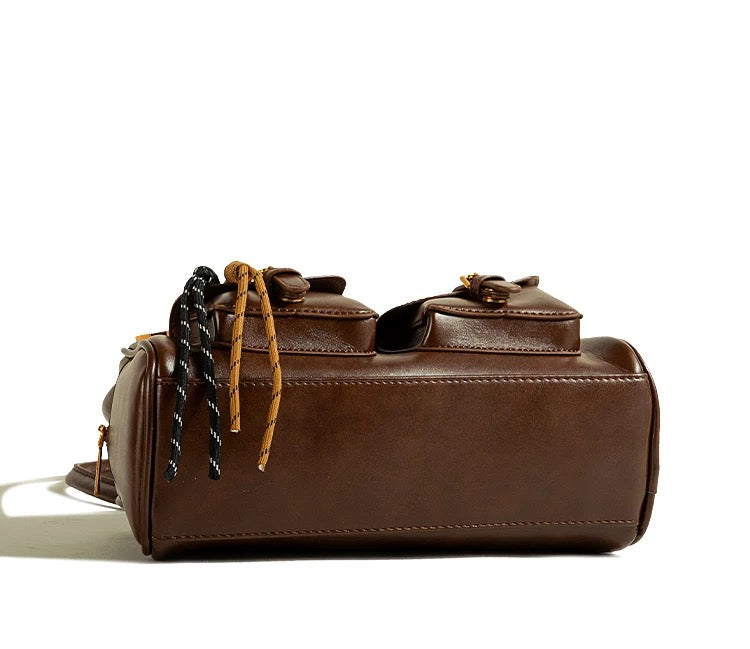 冷萃摩登 大容量复古单肩腋下包Cold Brew Modern Retro Spacious Underarm Bag