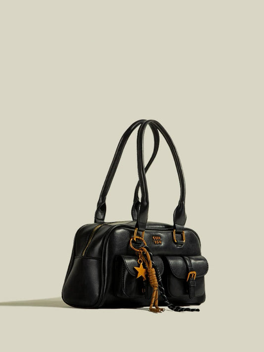 冷萃摩登 大容量复古单肩腋下包Cold Brew Modern Retro Spacious Underarm Bag