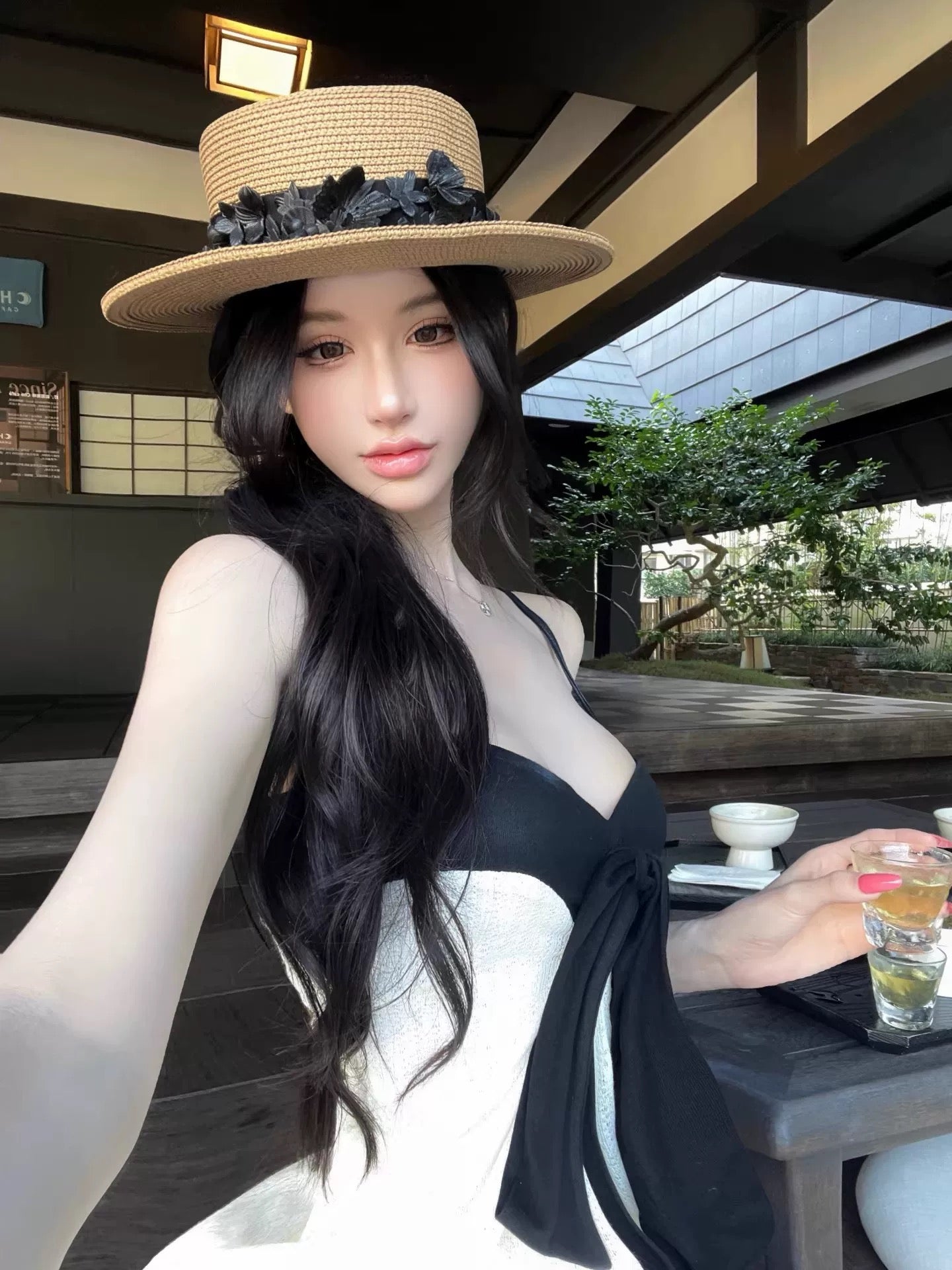 日和风铃 法式早春吊带修身连衣裙 Hiyori Wind Chime French Early Spring Slim-Fit Cami Dress