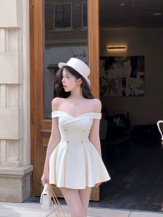 遇上西雅图 气质法式连衣裙 Encounter in Seattle – Elegant French-Style Dress