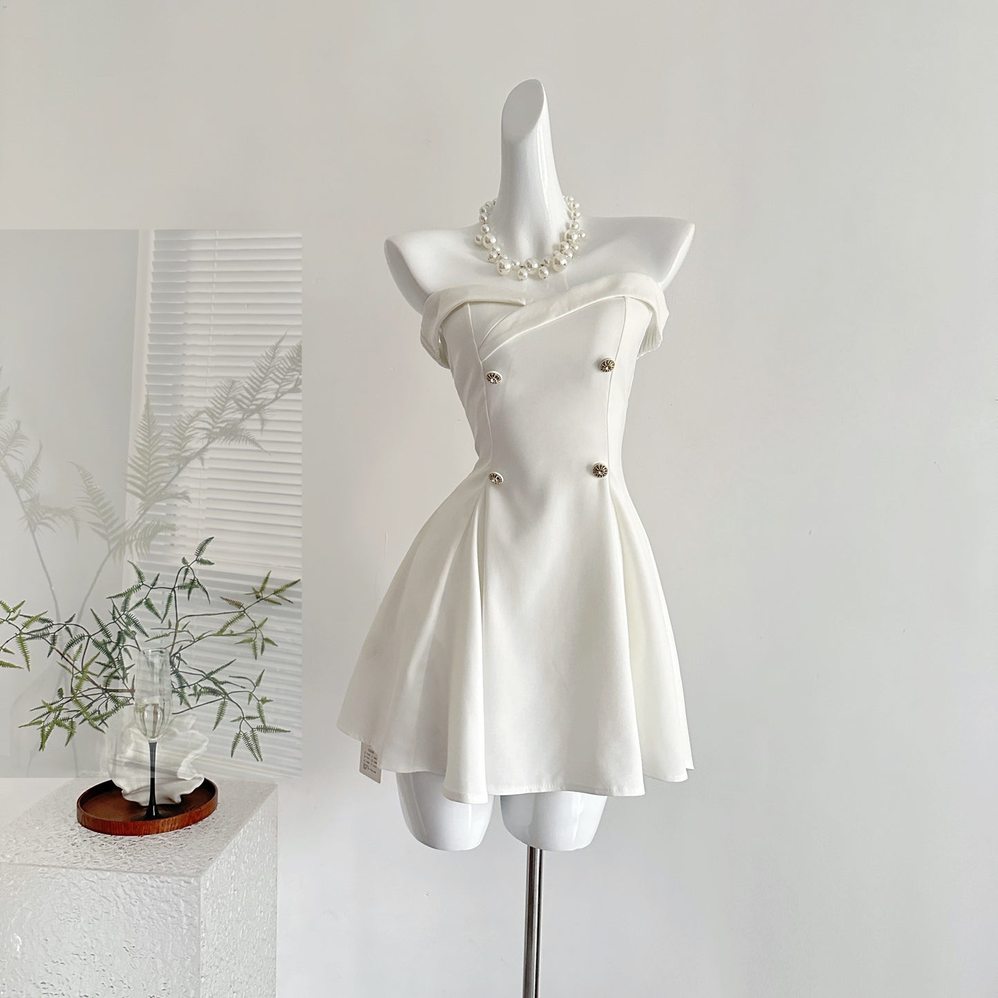 遇上西雅图 气质法式连衣裙 Encounter in Seattle – Elegant French-Style Dress