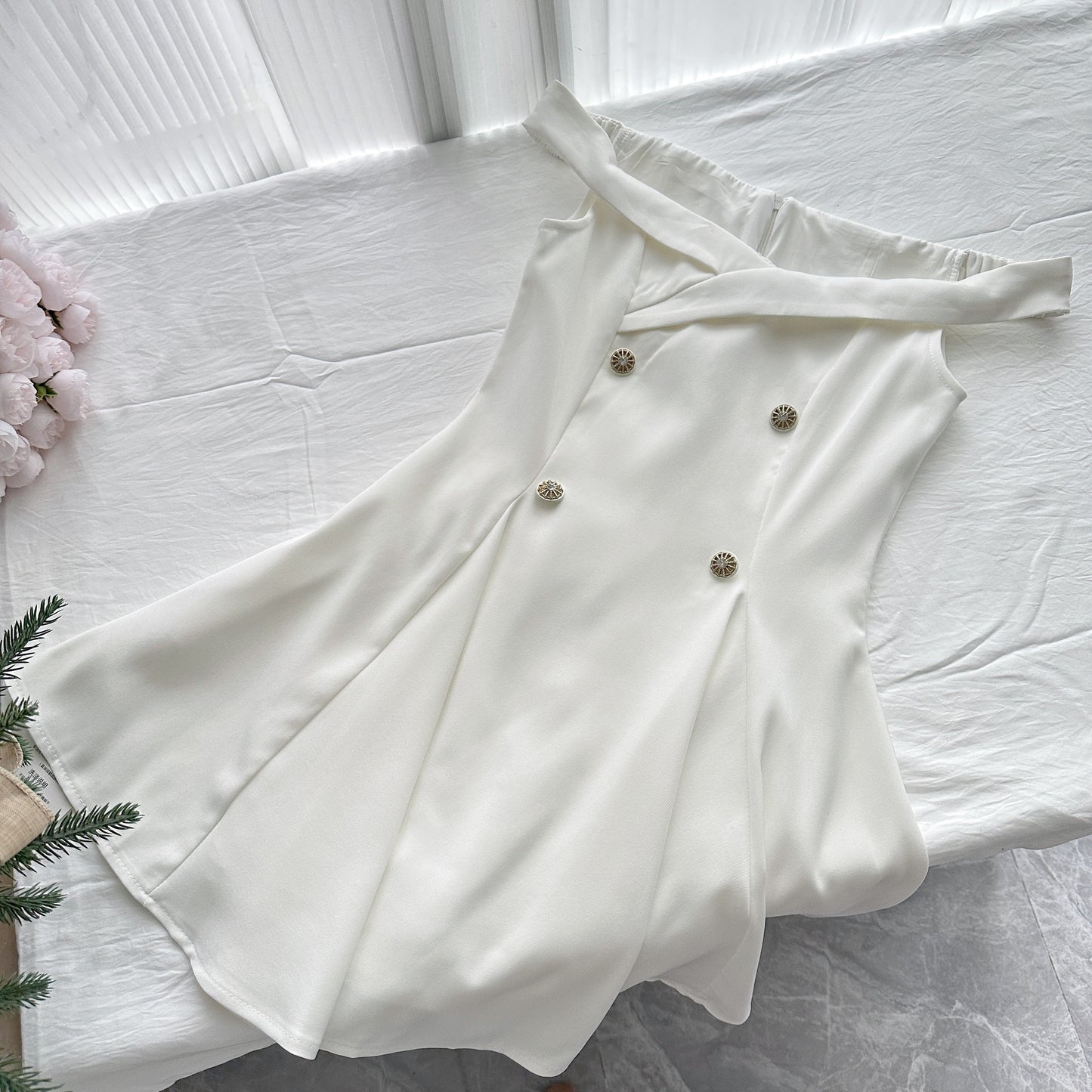 遇上西雅图 气质法式连衣裙 Encounter in Seattle – Elegant French-Style Dress