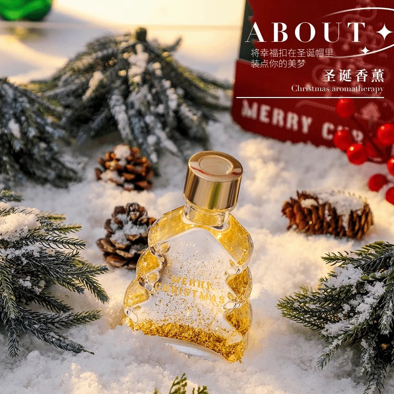 🎁【圣诞礼物】圣诞树金箔香水香薰礼盒装100ML🎄 Christmas Gift Christmas Tree Gold-Foil Perfume & Aroma Gift Set 100ML