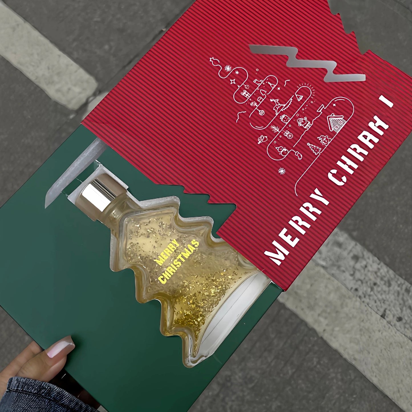 🎁【圣诞礼物】圣诞树金箔香水香薰礼盒装100ML🎄 Christmas Gift Christmas Tree Gold-Foil Perfume & Aroma Gift Set 100ML