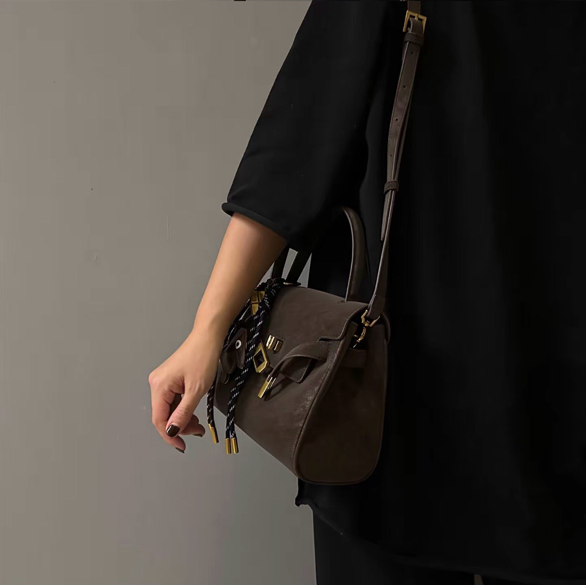 The Artisan Work-Tote Vintage Patina Leather Multi-Way Bag