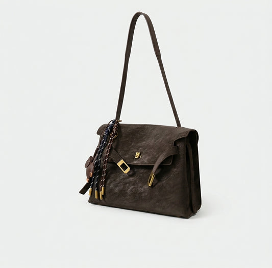 The Artisan Work-Tote Vintage Patina Leather Multi-Way Bag