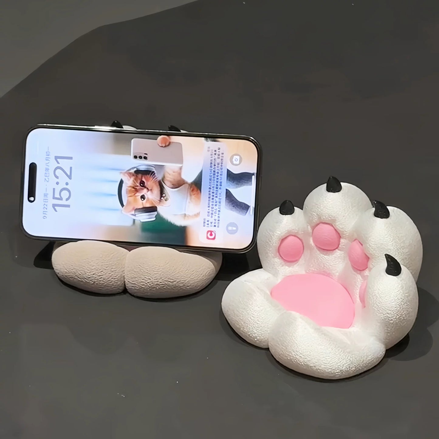 可爱猫爪手机支架 Cute Cat Paw Phone Stand