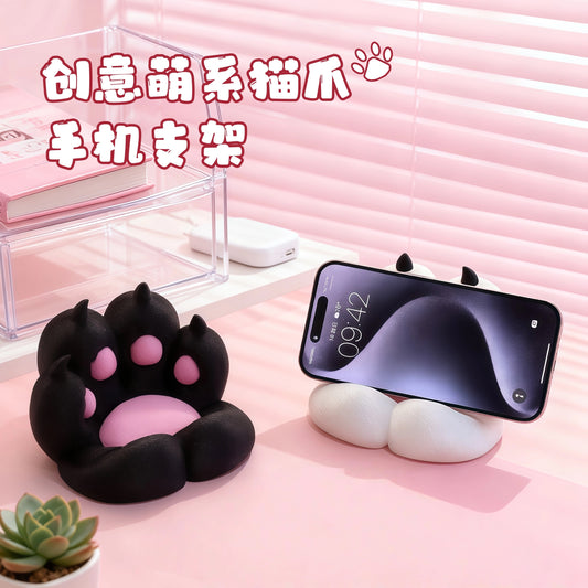 可爱猫爪手机支架 Cute Cat Paw Phone Stand