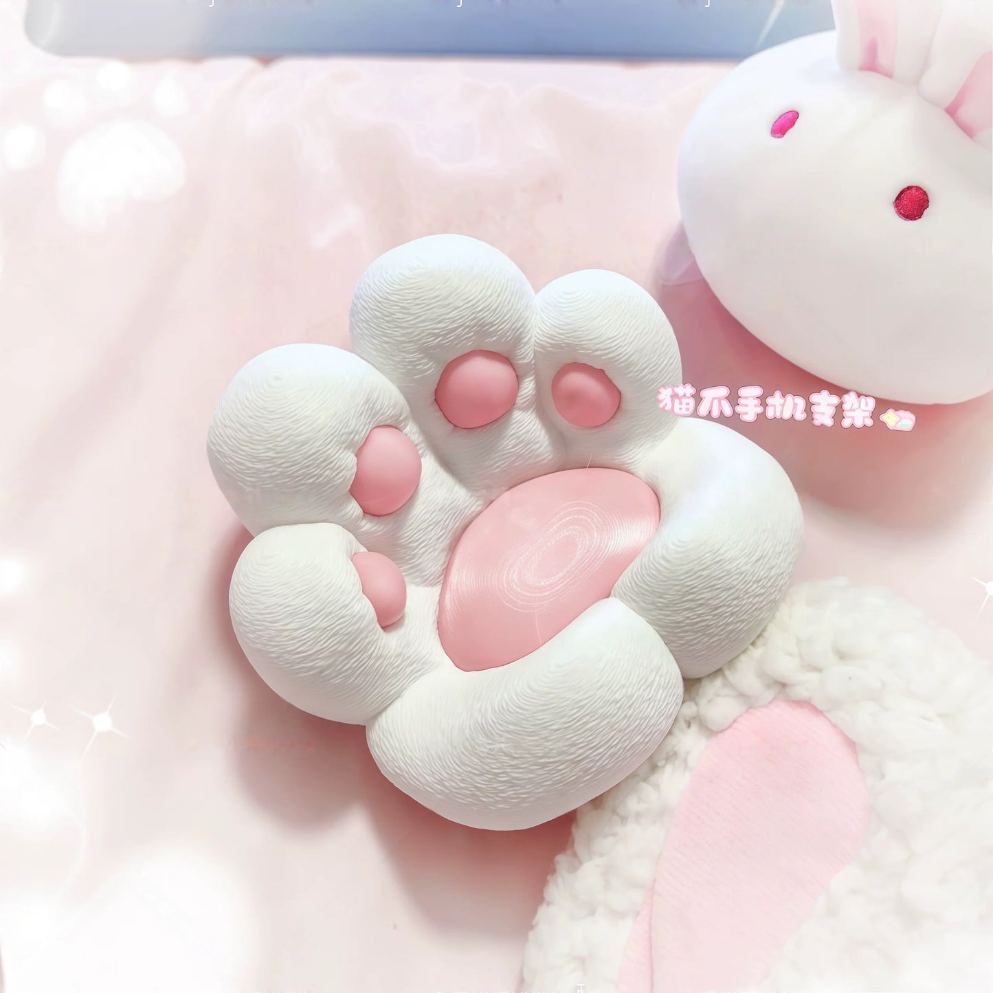 可爱猫爪手机支架 Cute Cat Paw Phone Stand