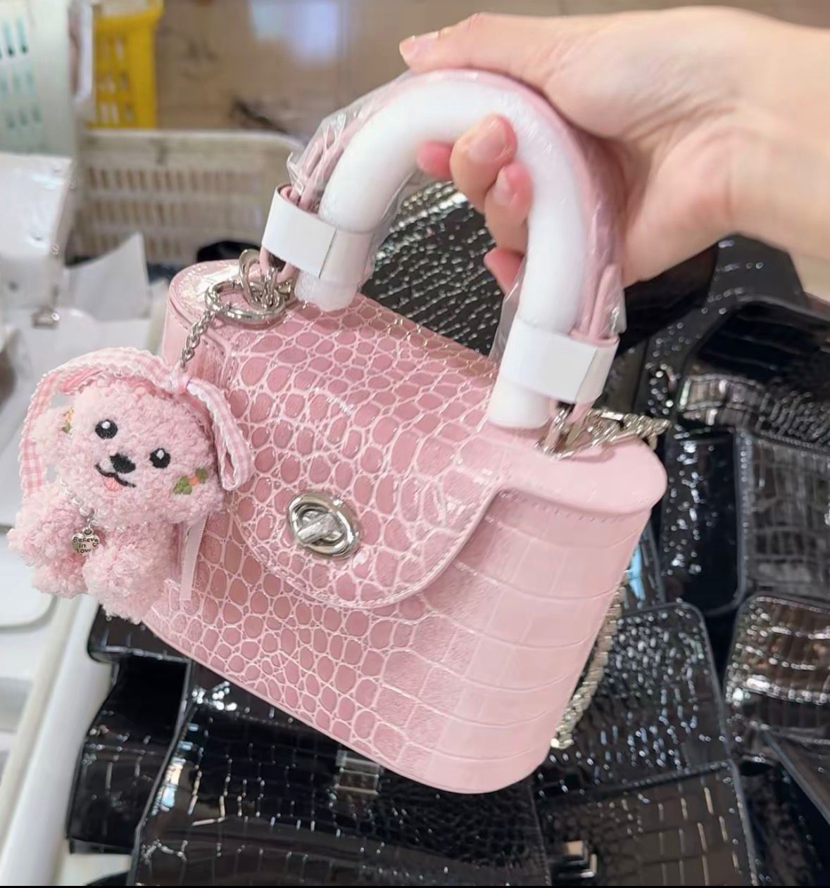 Lumière Mini Box Hand Bag
