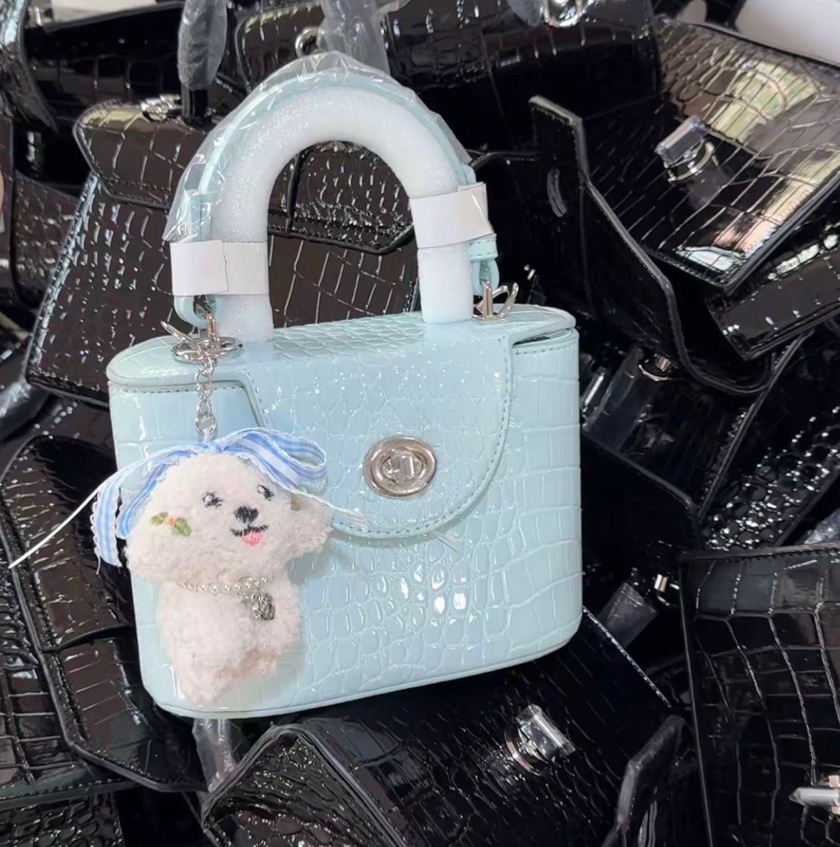 Lumière Mini Box Hand Bag