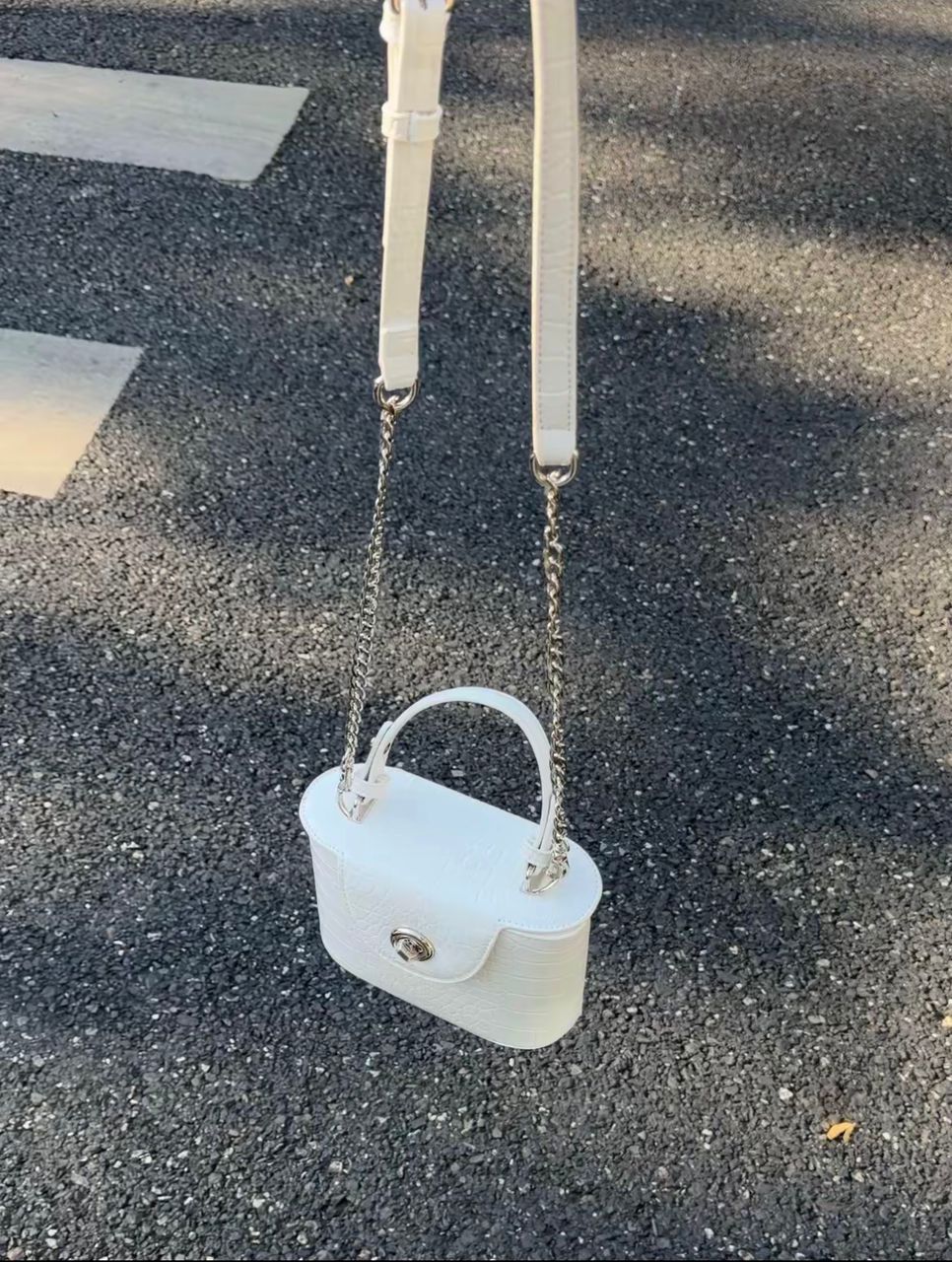Lumière Mini Box Hand Bag