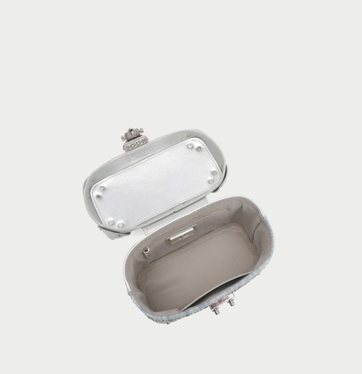 Kira Silver Muse Denim Bag